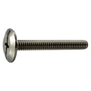 Midwest Fastener 1/4"-20 x 2 in Combination Phillips/Slotted Truss Machine Screw, Plain Stainless Steel, 50 PK 51252